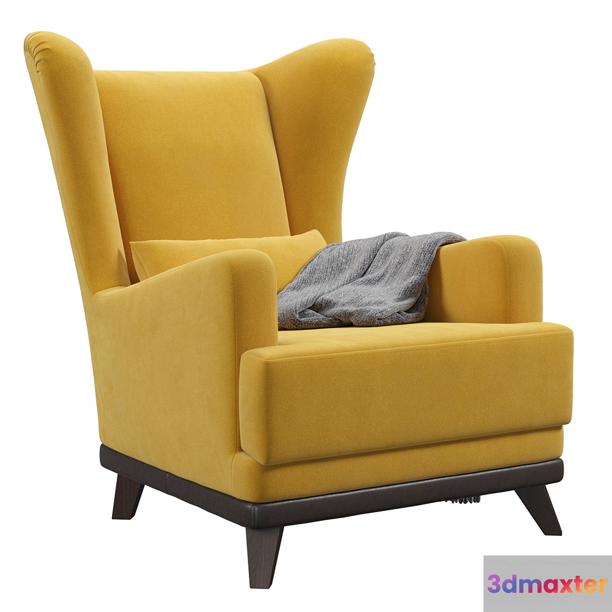 Oxford armchair 3D Max