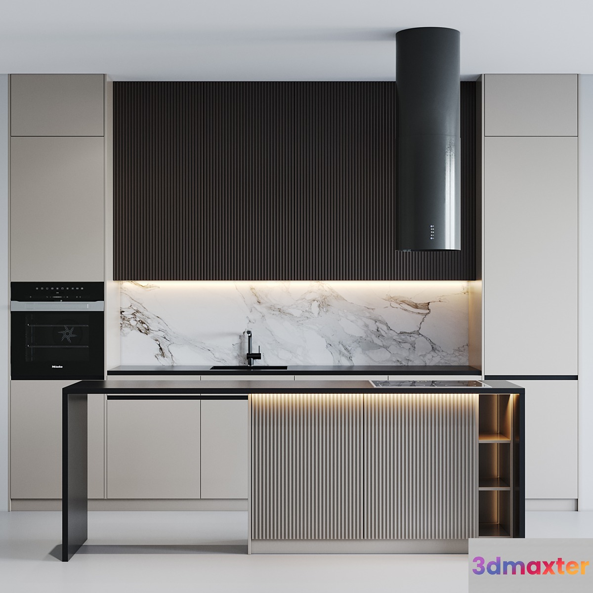 kitchen modern.001 3D Max