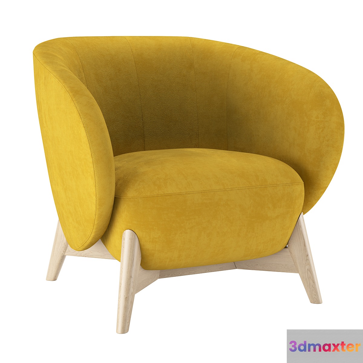 Tilar armchair 3D Max