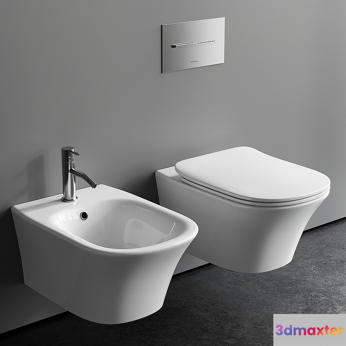 Antonio Lupi Design Cabo Wall-Hung WC