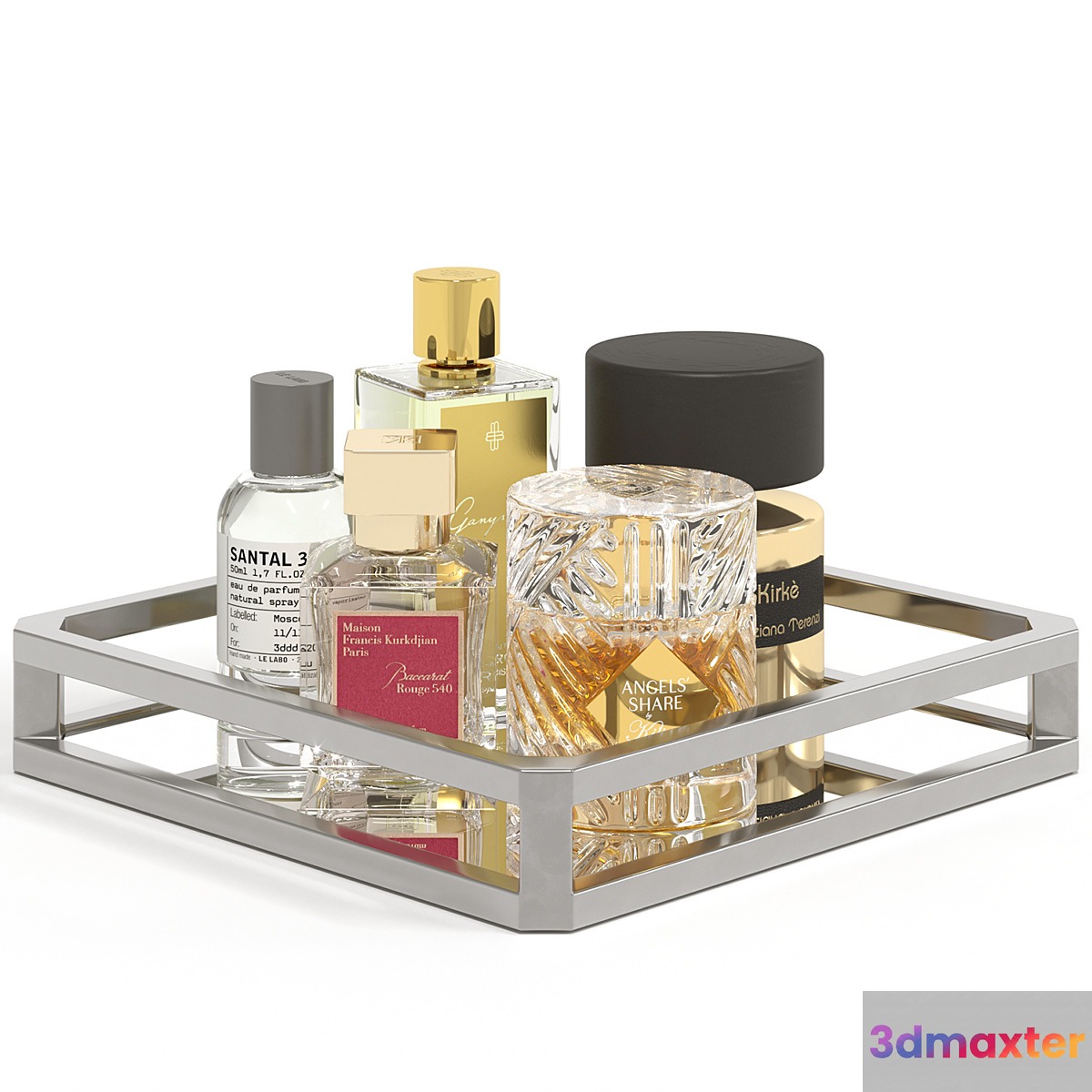 Niche perfumes 3D Max