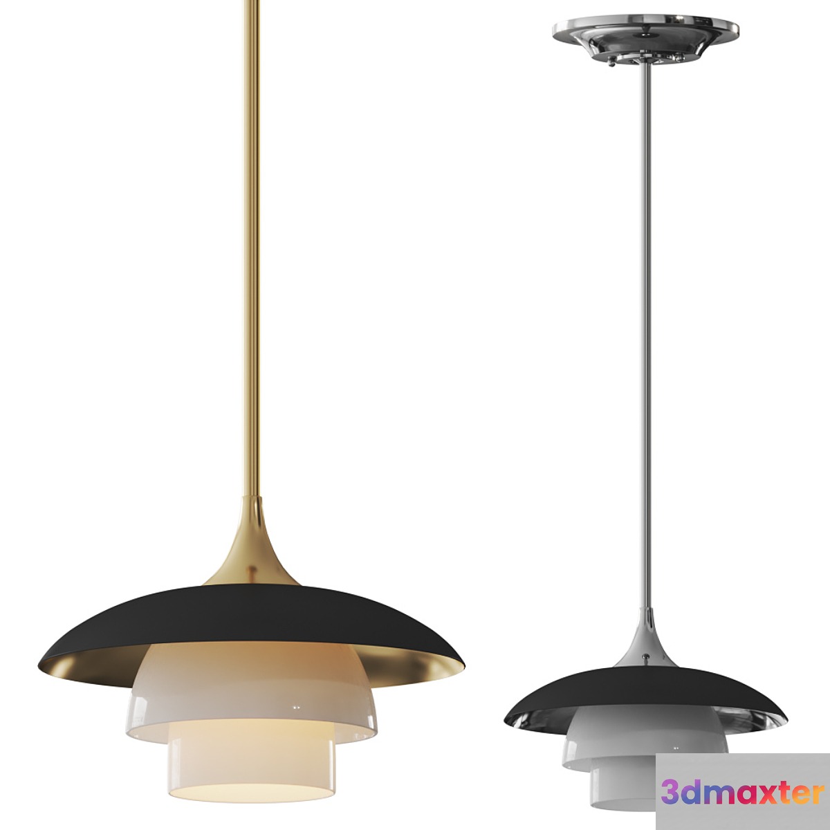 Hudson Valley Lighting - Barron Pendant 3D Max