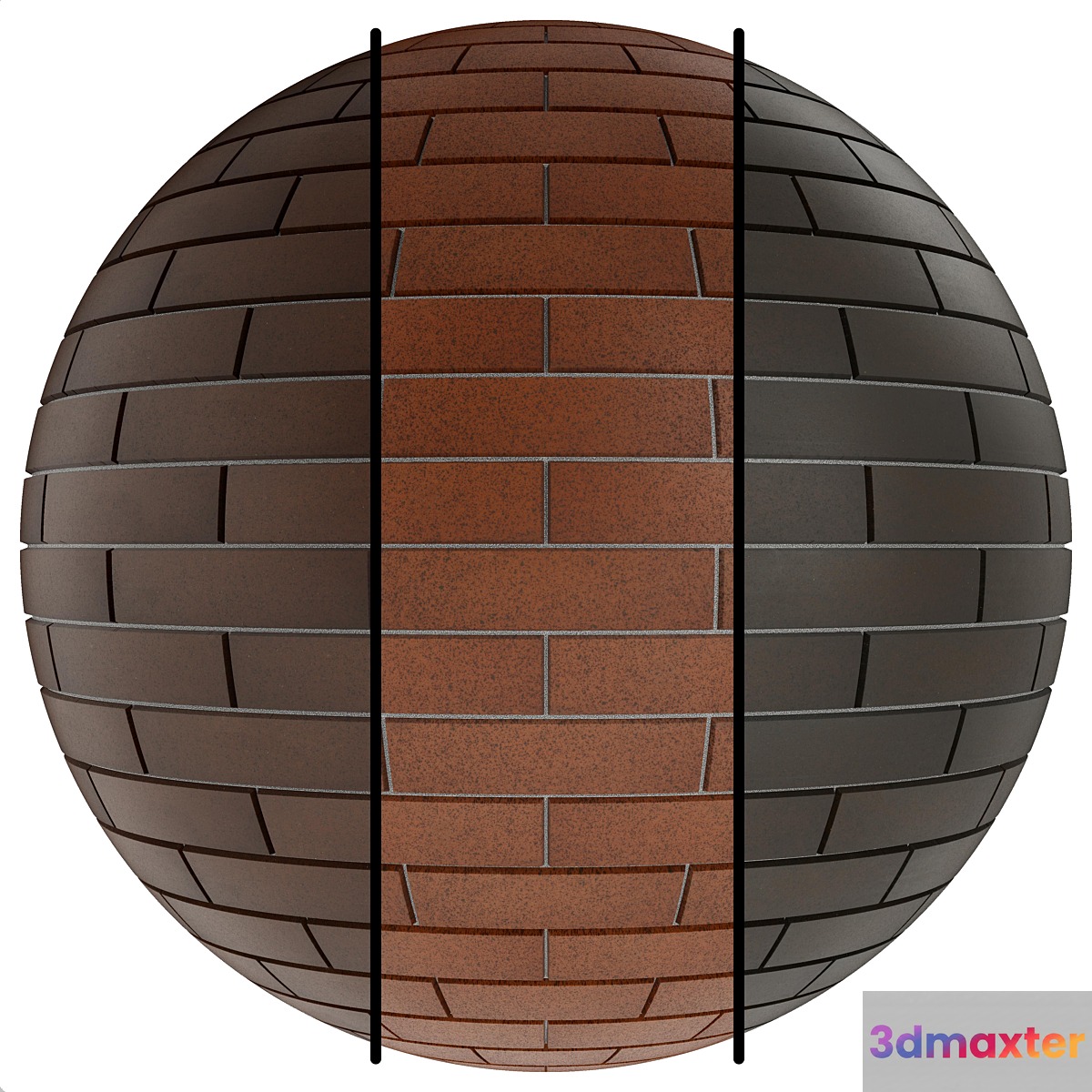 FB41 Clean antique brick texture | PBR | 3 MAT | 4K 3D Max