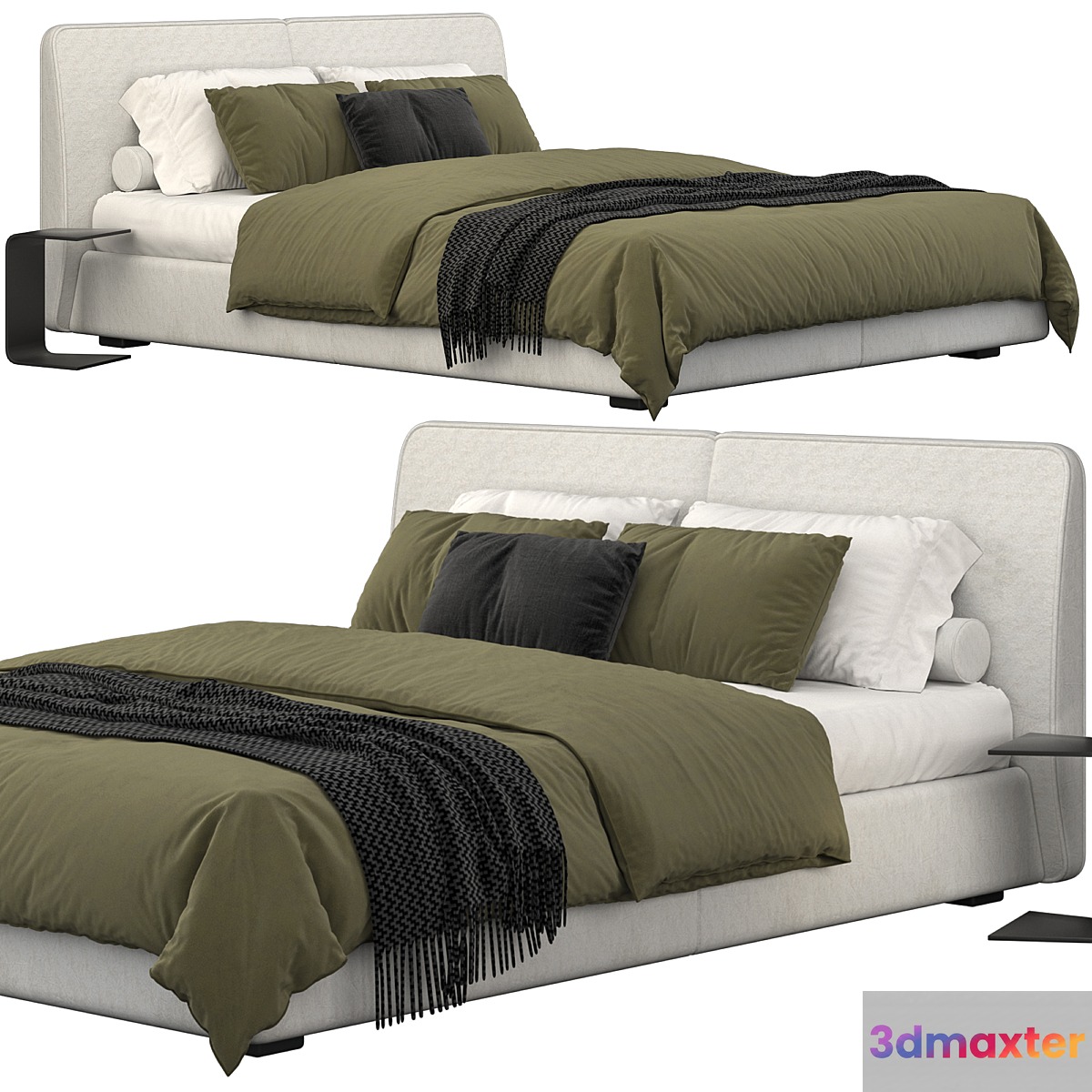 Bed one mebel nuvo 3D Max