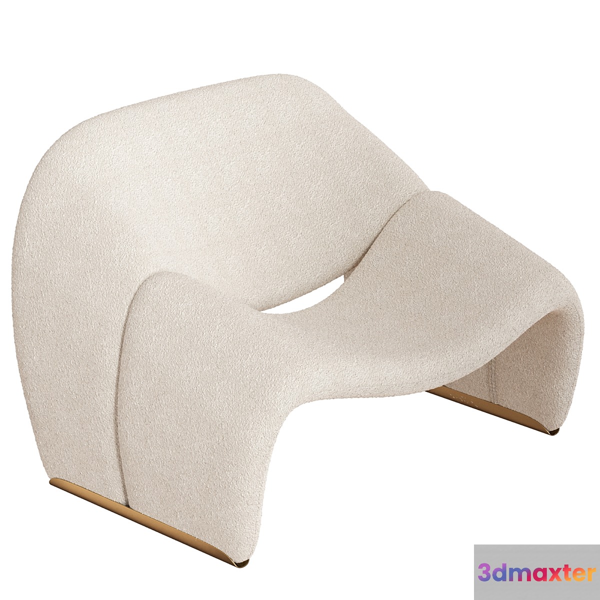 groovy armchair by pierre paulin