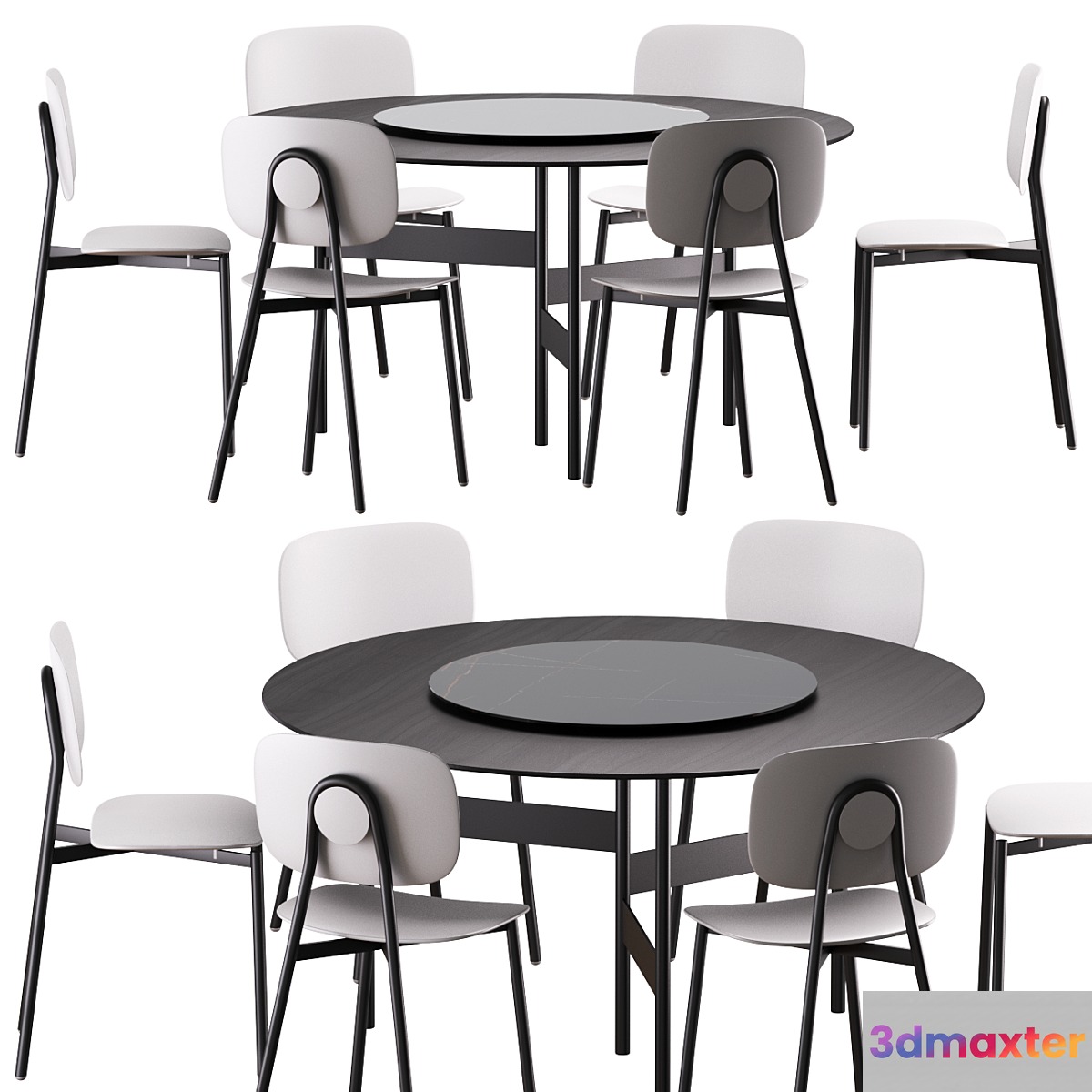 Dining set 03 3D Max