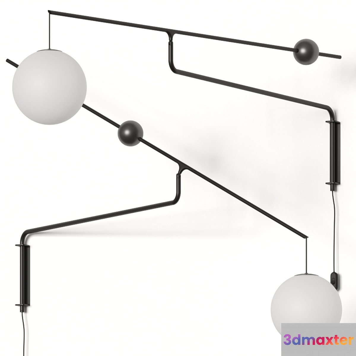 Luceplan Malamata Wall Lamp 3D Max