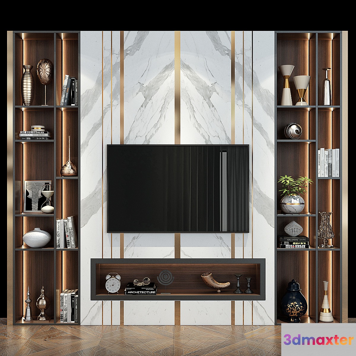 TV wall set 292