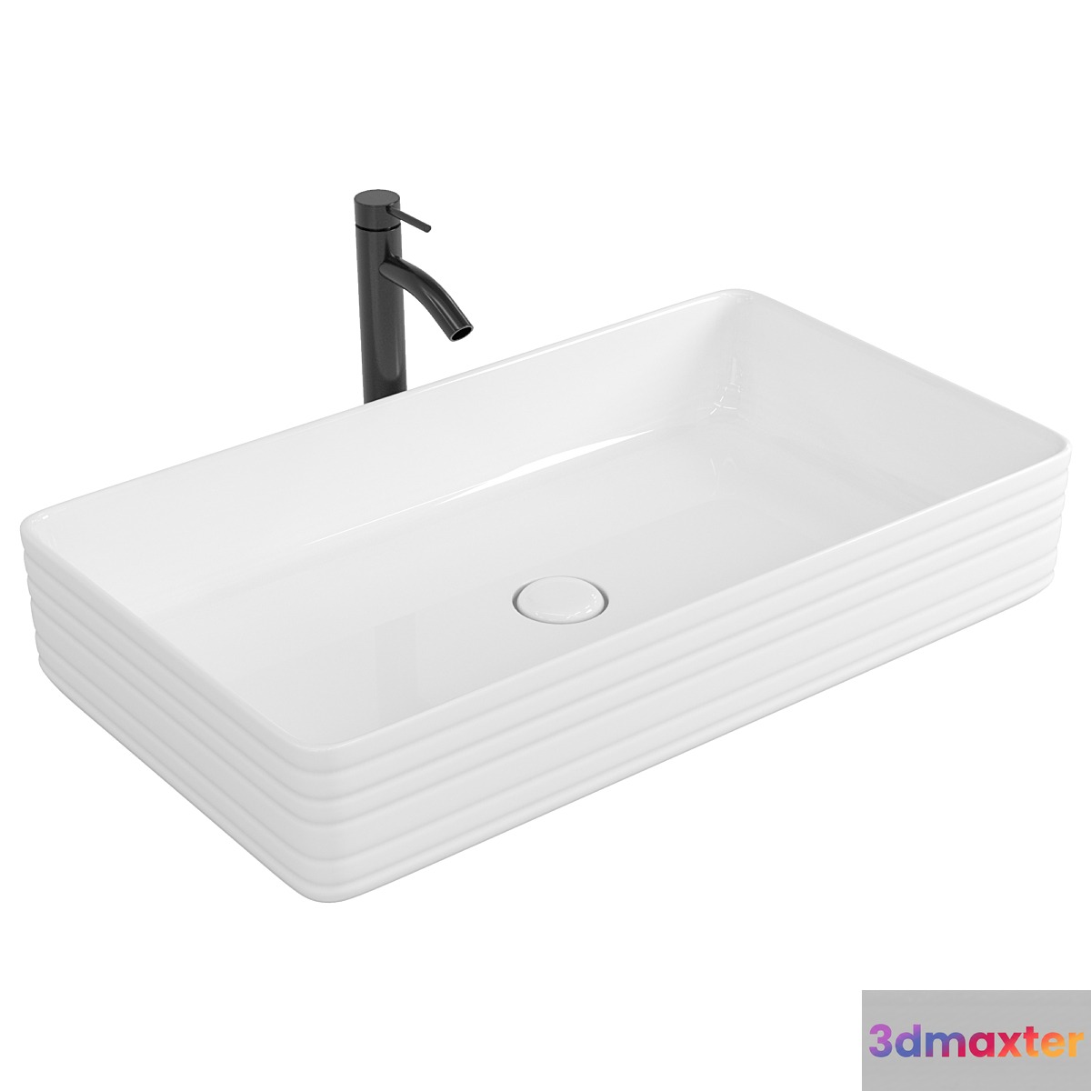 Countertop washbasin BelBagno BB1408