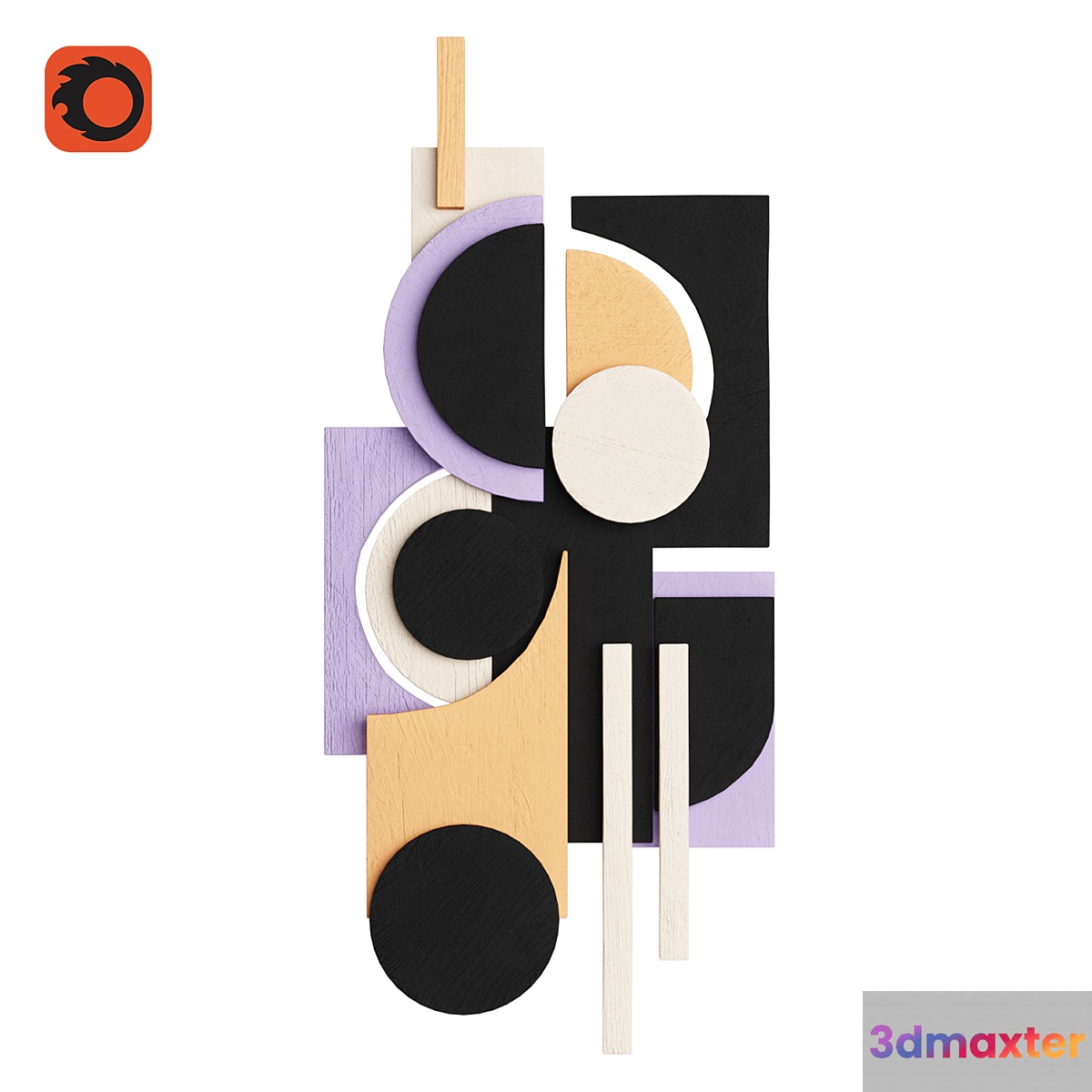Wall sculpture - No.2 3D Max