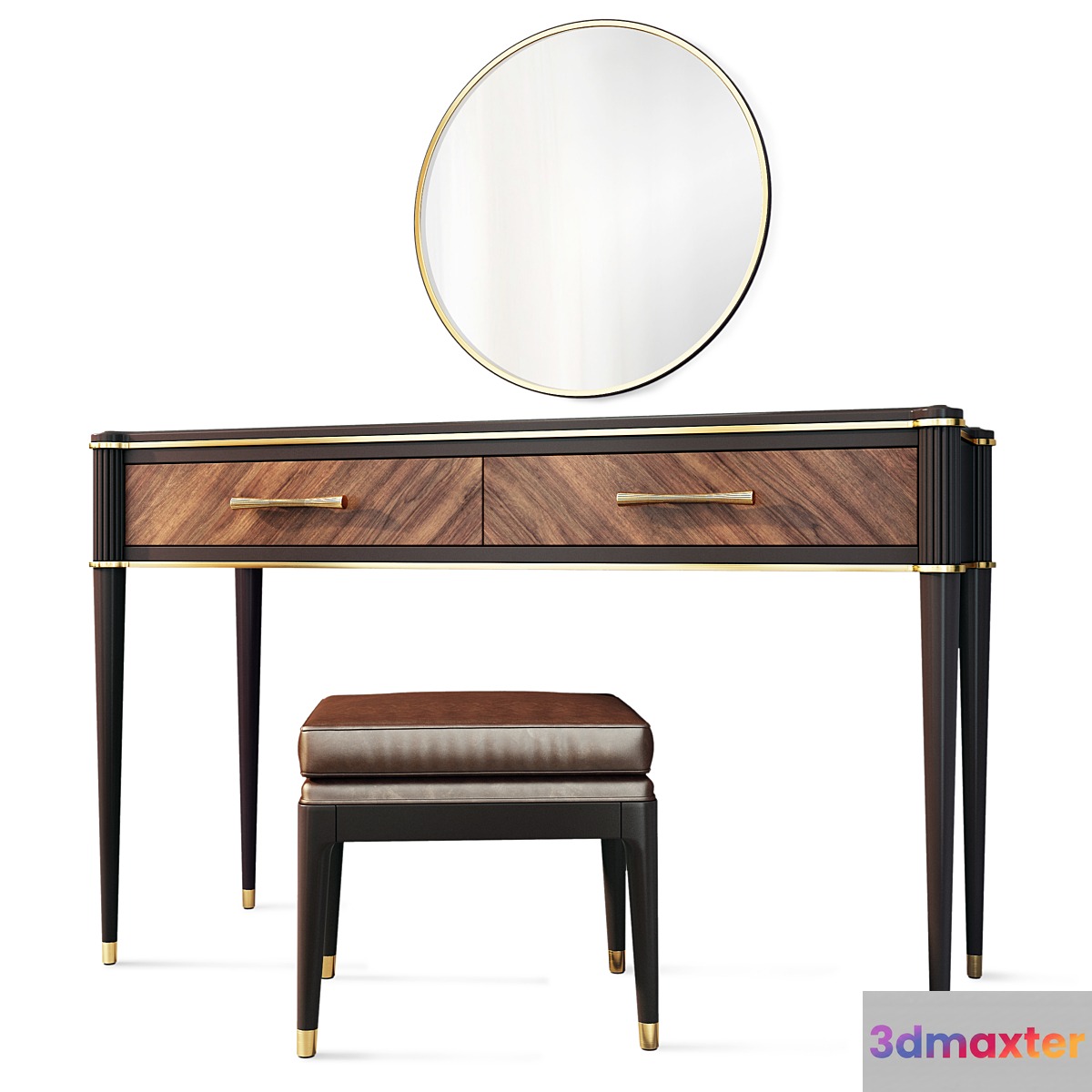 Dressing table _ console with mirror Venice. Dressing table vanity by Classico Italiano