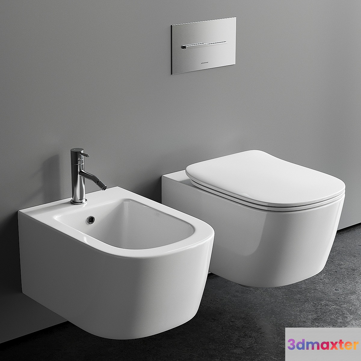 Antonio Lupi Design Komodo Wall-Hung WC