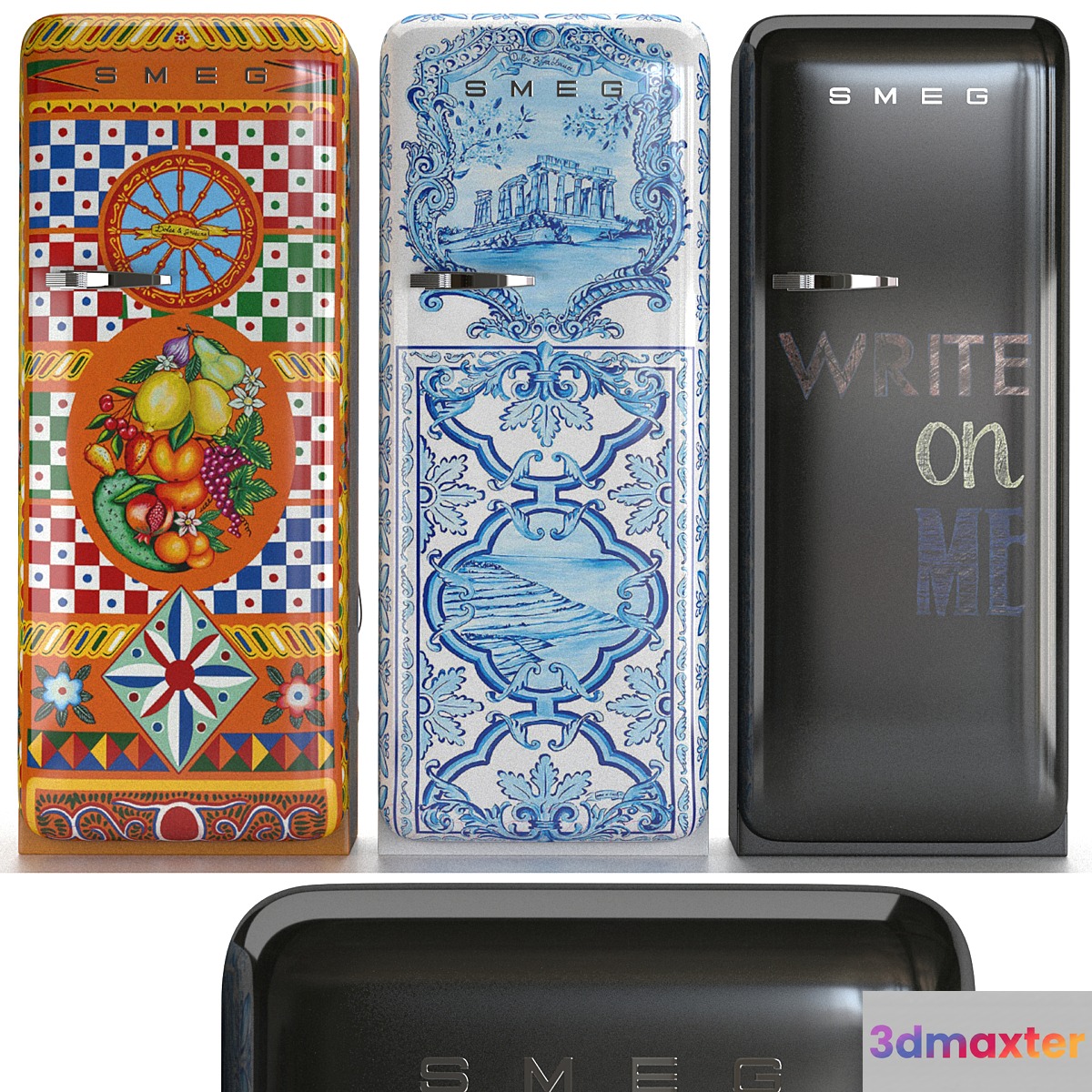 Set of refrigerators SMEG