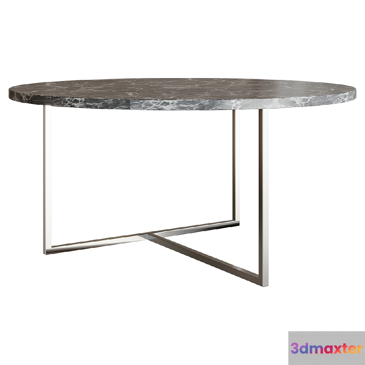 Coffee table California Maggiore 3 types 3D Max