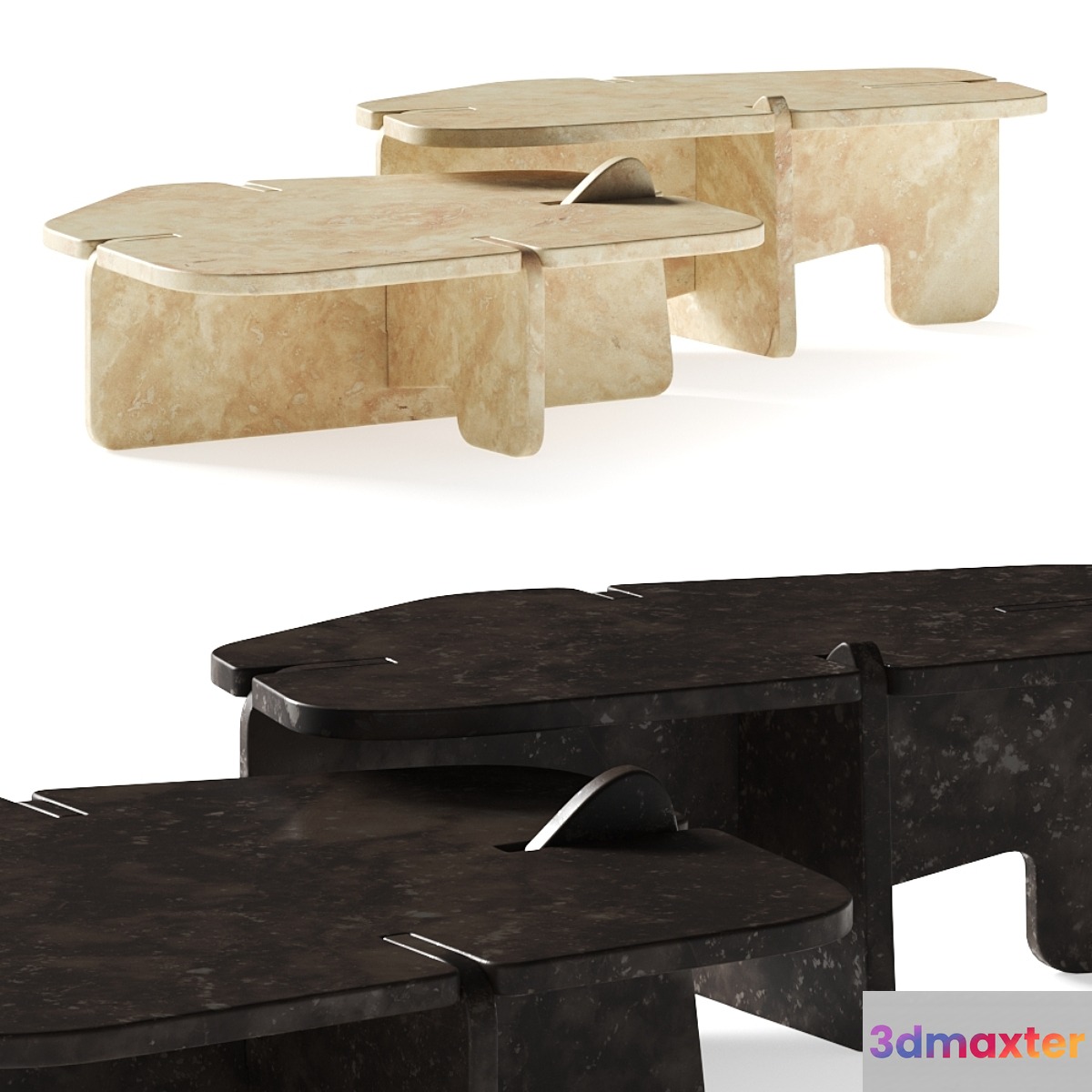 Davani Lame Coffee Table 3D Max