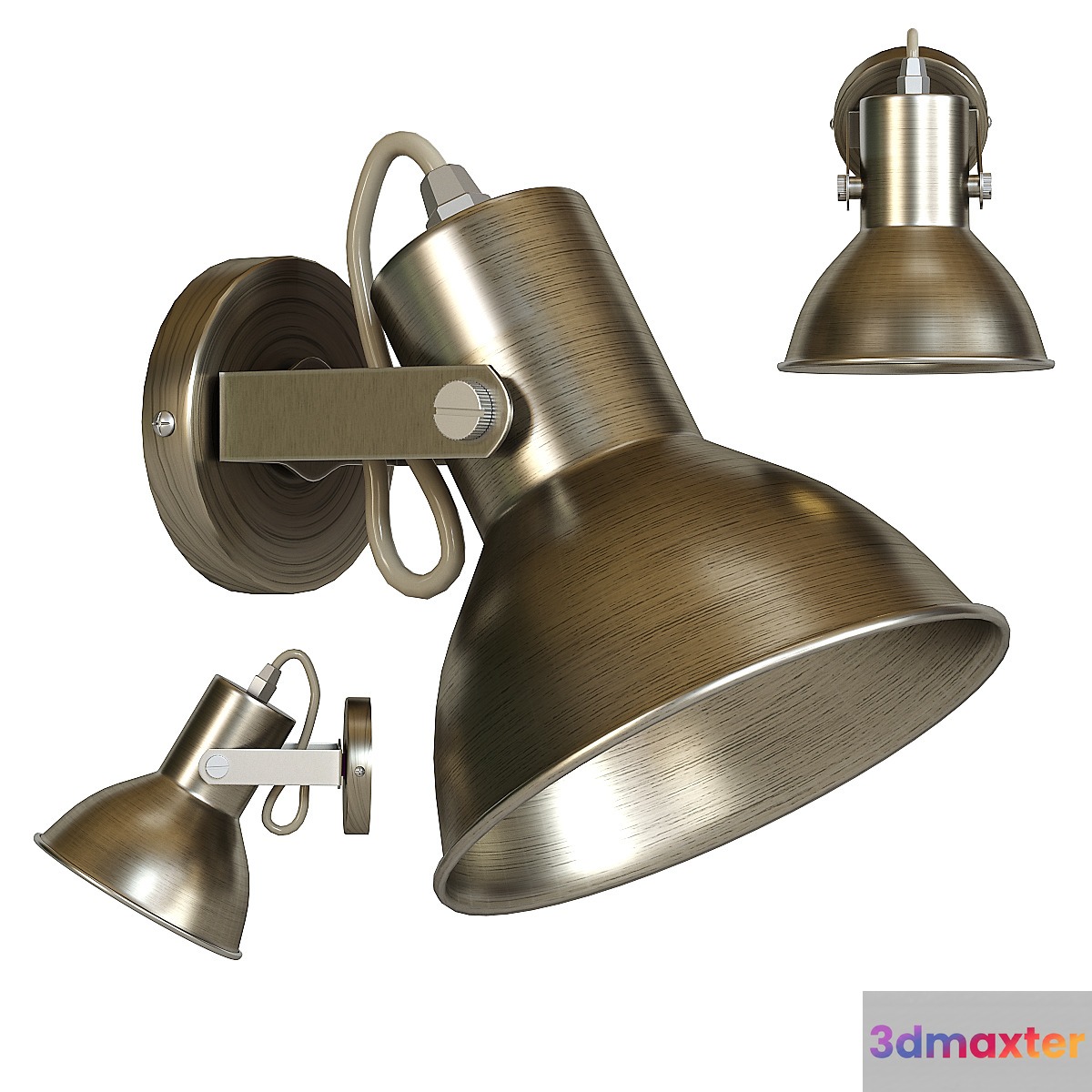 Harrison Industrial wall light Maisons Du Monde