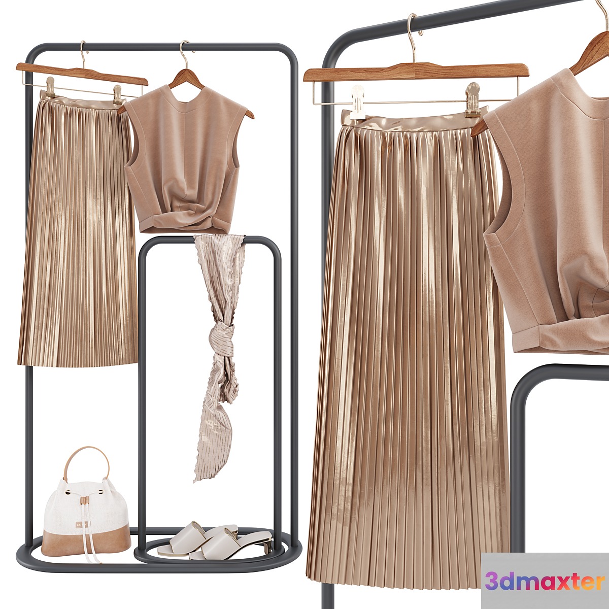 Elegant Woman Clothes Set 05