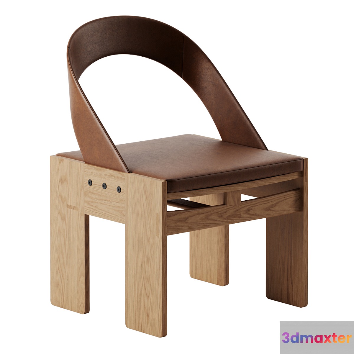 618 chair by Carlo Scarpa 3D Max