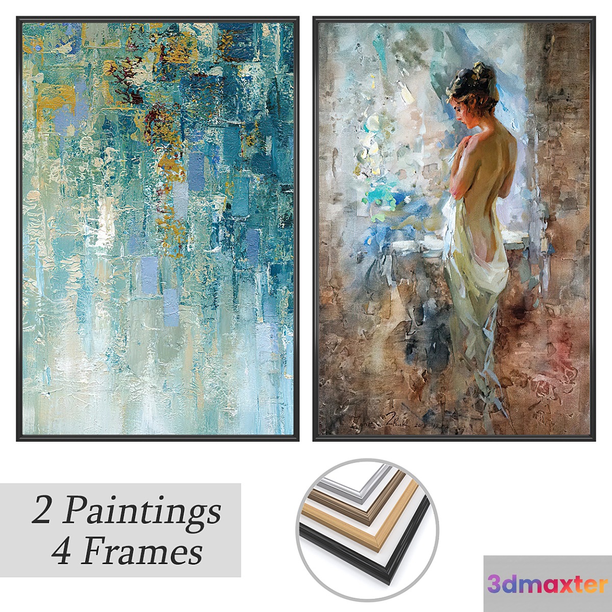 paintings 3D Max