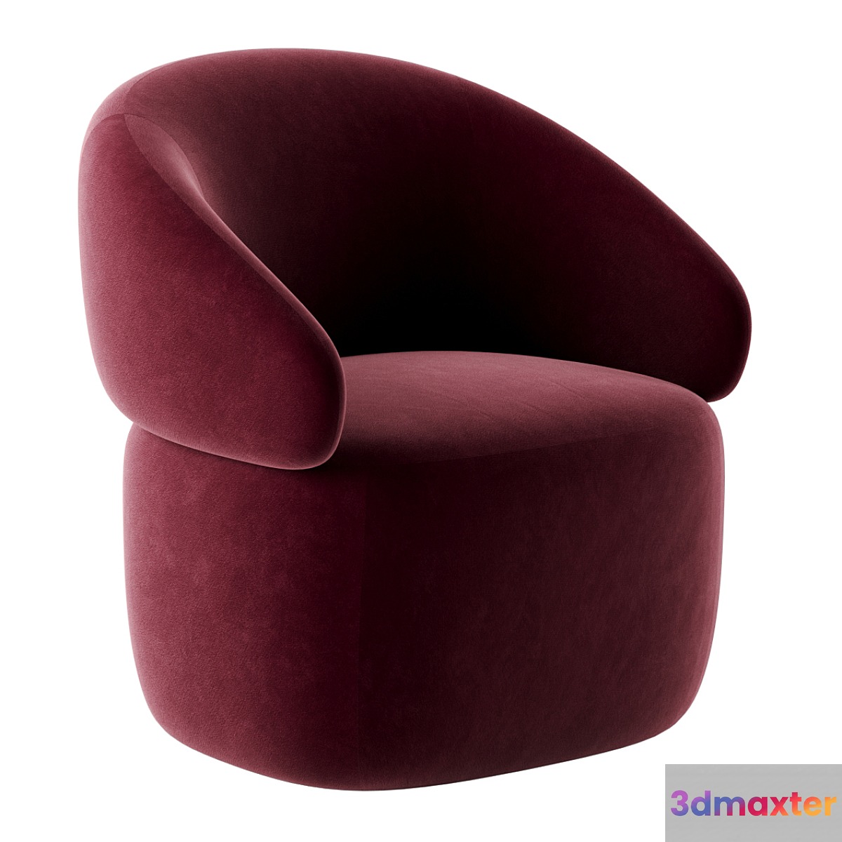 Agora Petit Armchair by Missana 3D Max