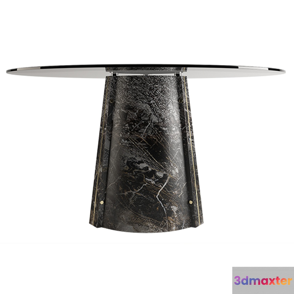 Round Table by LITHOS 3D Max