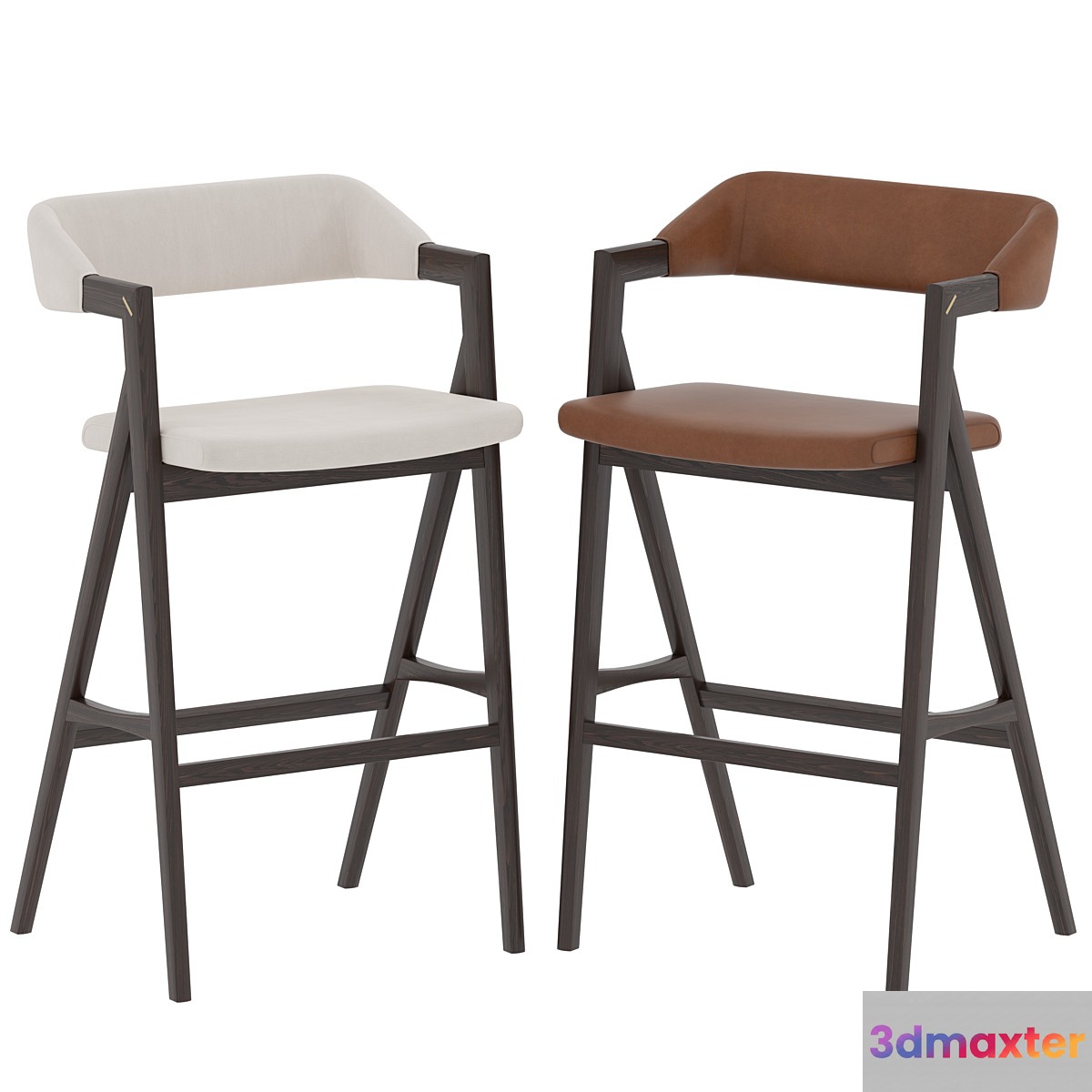 Nuevo Anita barstool 3D Max