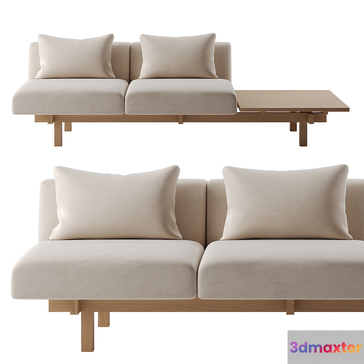 Raft Sofa 1 by Ariake