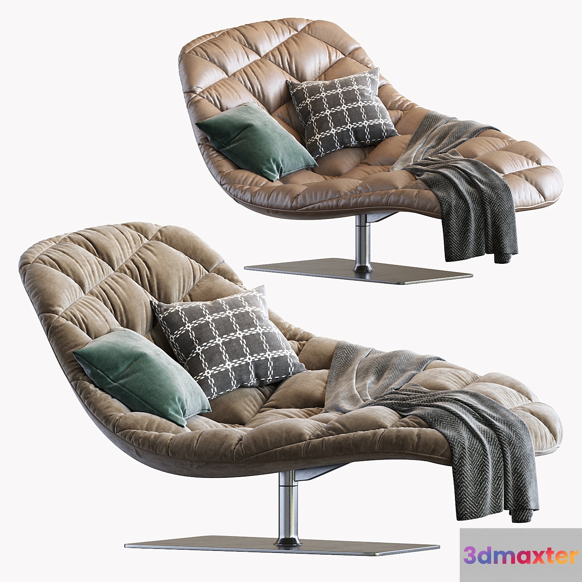 Moroso bohemian chaise longue