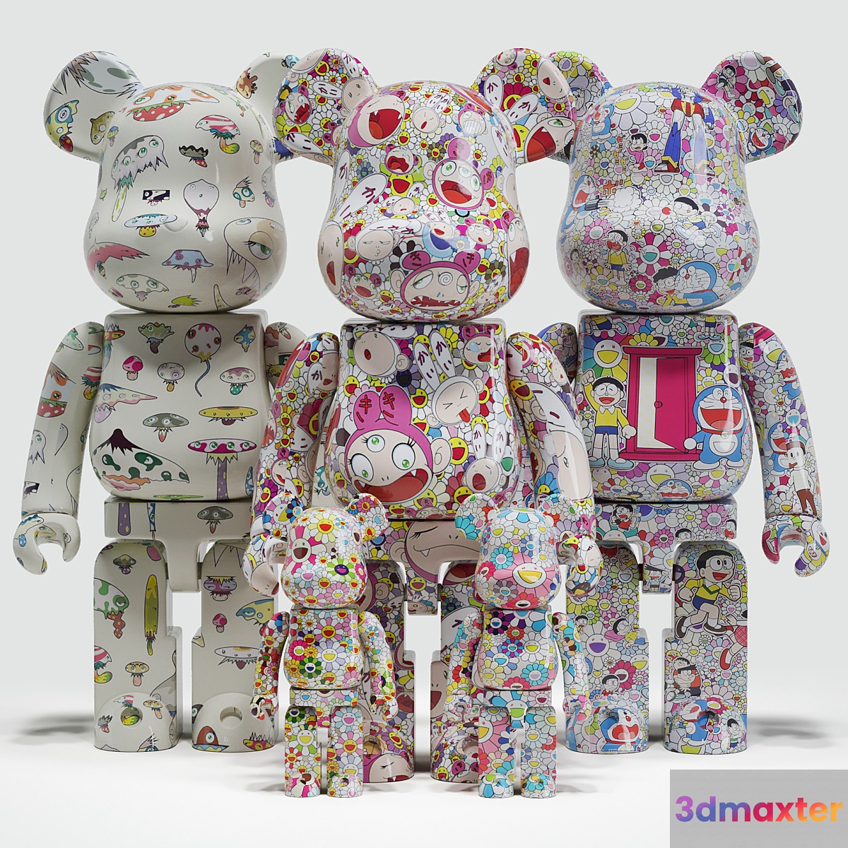 Bearbrick _ Murakami - No.3