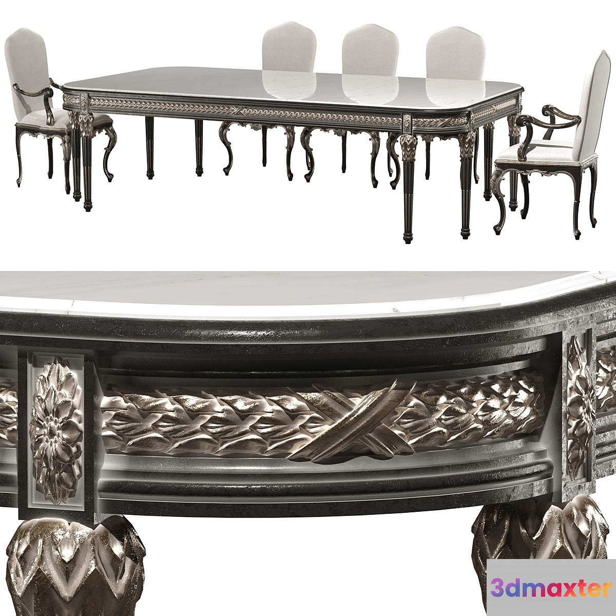 kosovart victoria dining table and chair