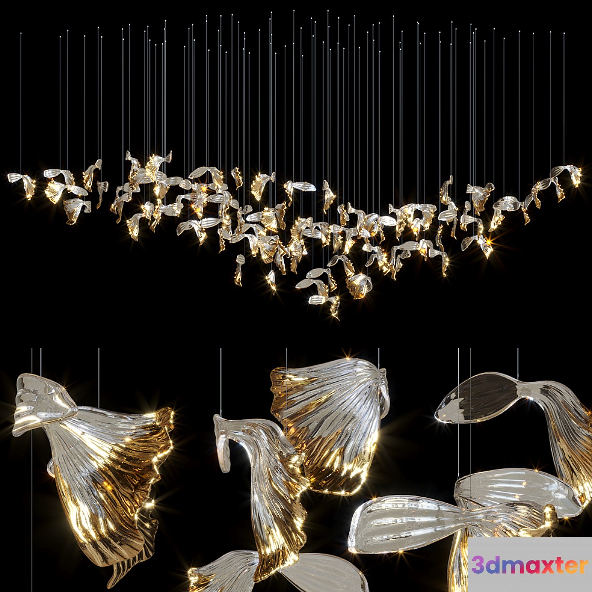 Droplight Vargov Design - Goldfish