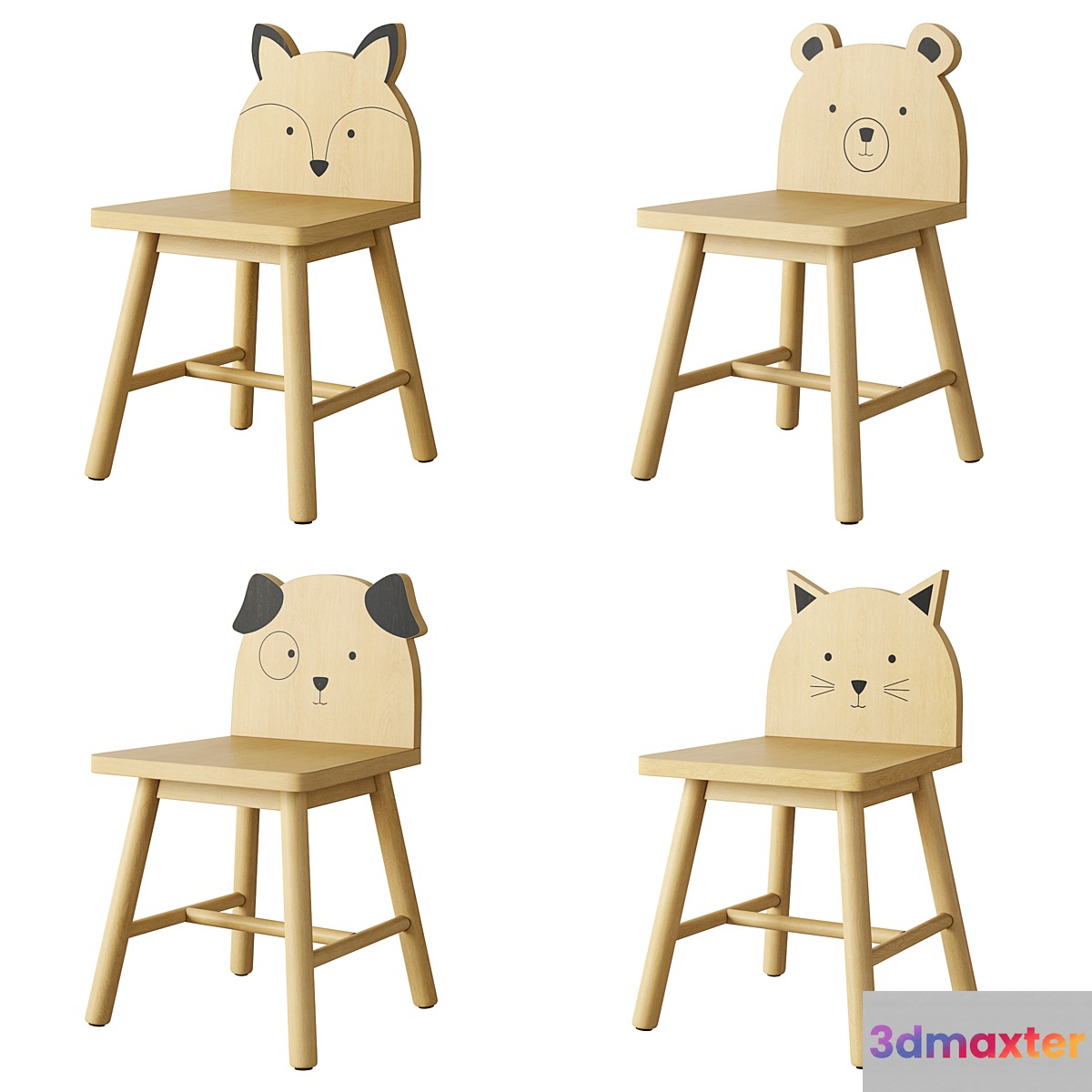 Crate and Barrel Animal Kids Chair - No.2