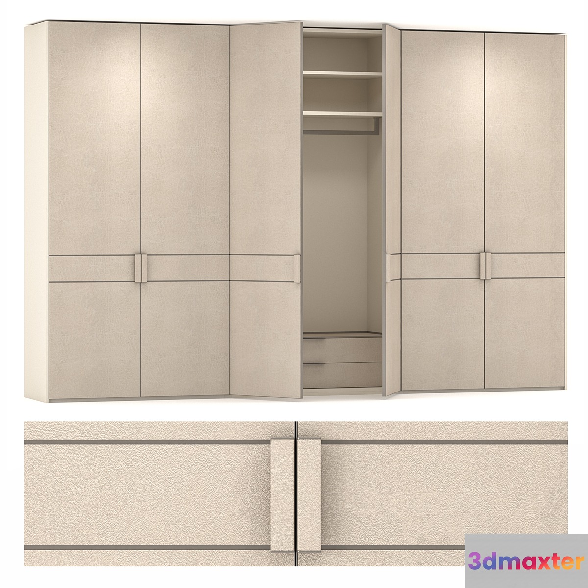 Poliform Senzafine Tecnopelle 3D Max