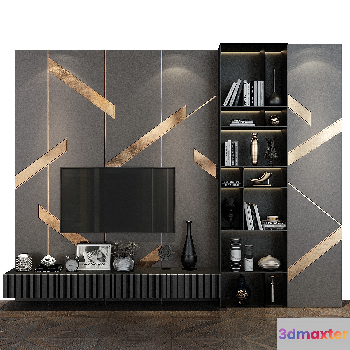 TV wall set 295 - No.2