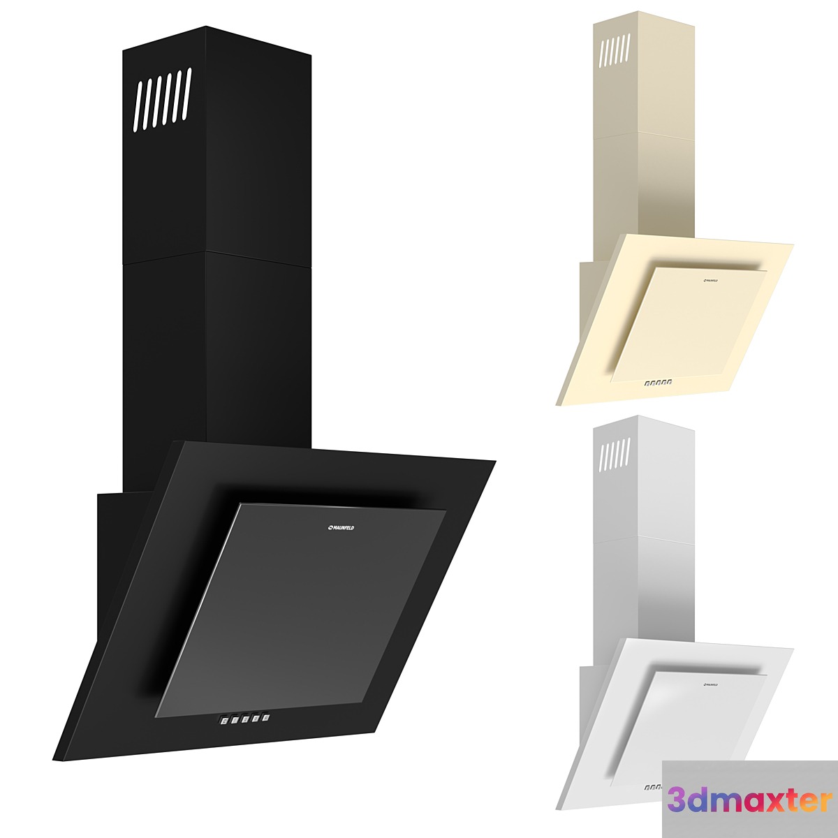 Cooker hood MAUNFELD Tower C 60 3D Max