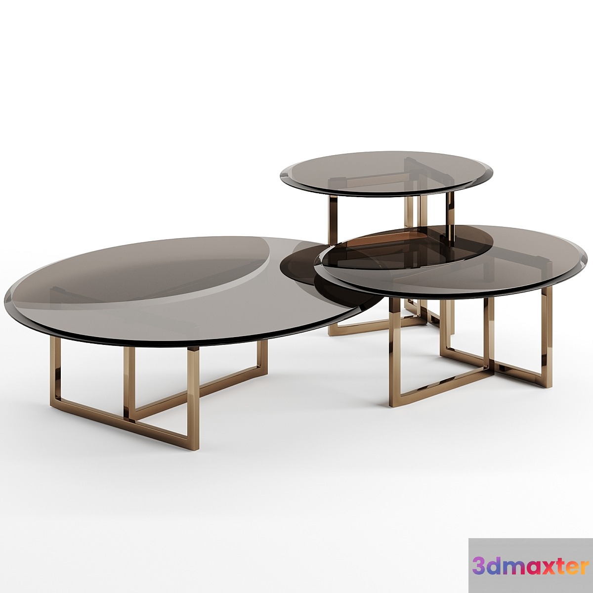 Fendi Ford Glass Table