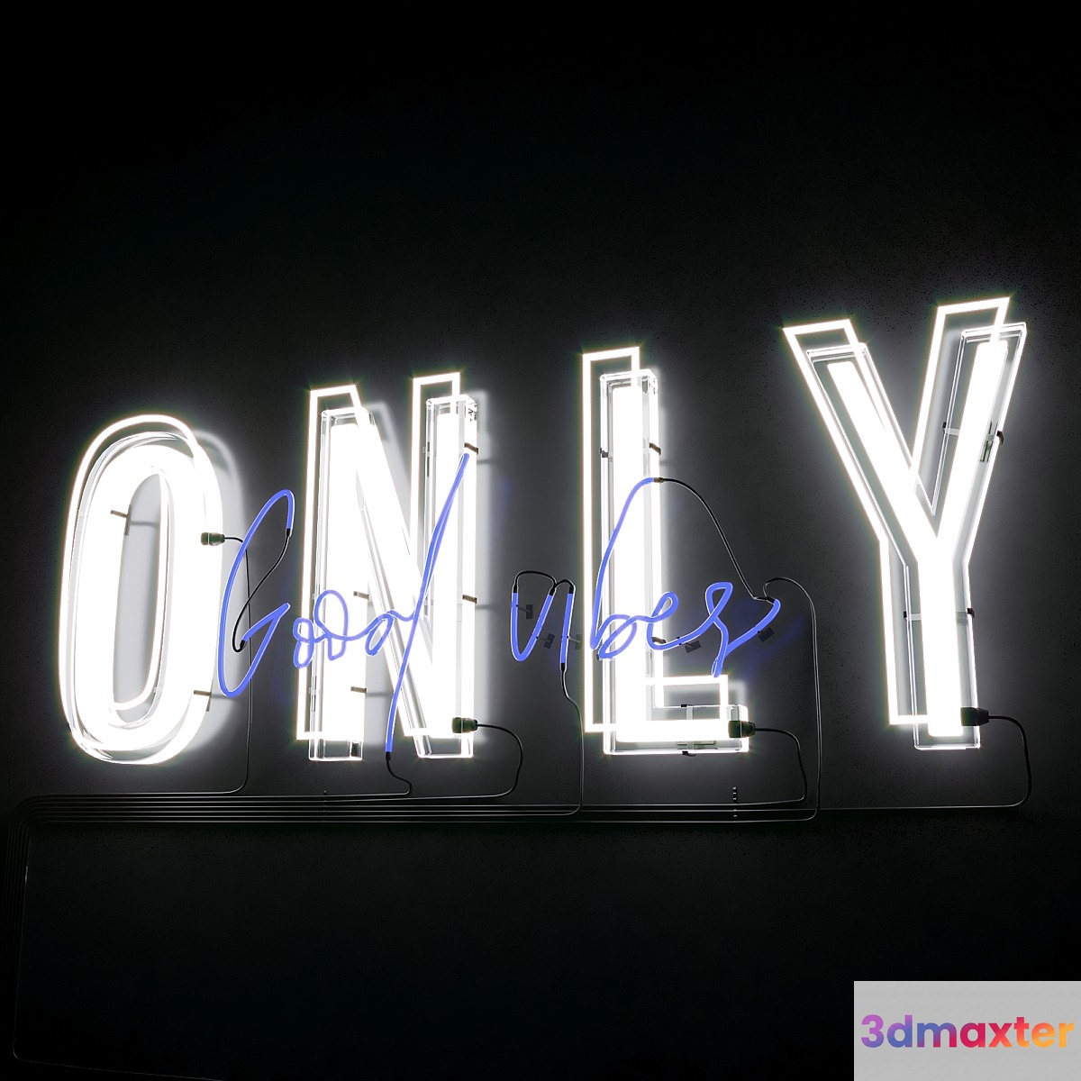 Neon Text 05 Good Vibes - No.2