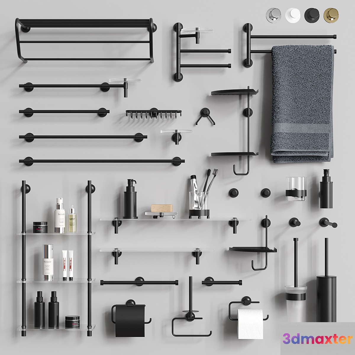Bathroom accessories BERTOCCI Cinquecento - No.2