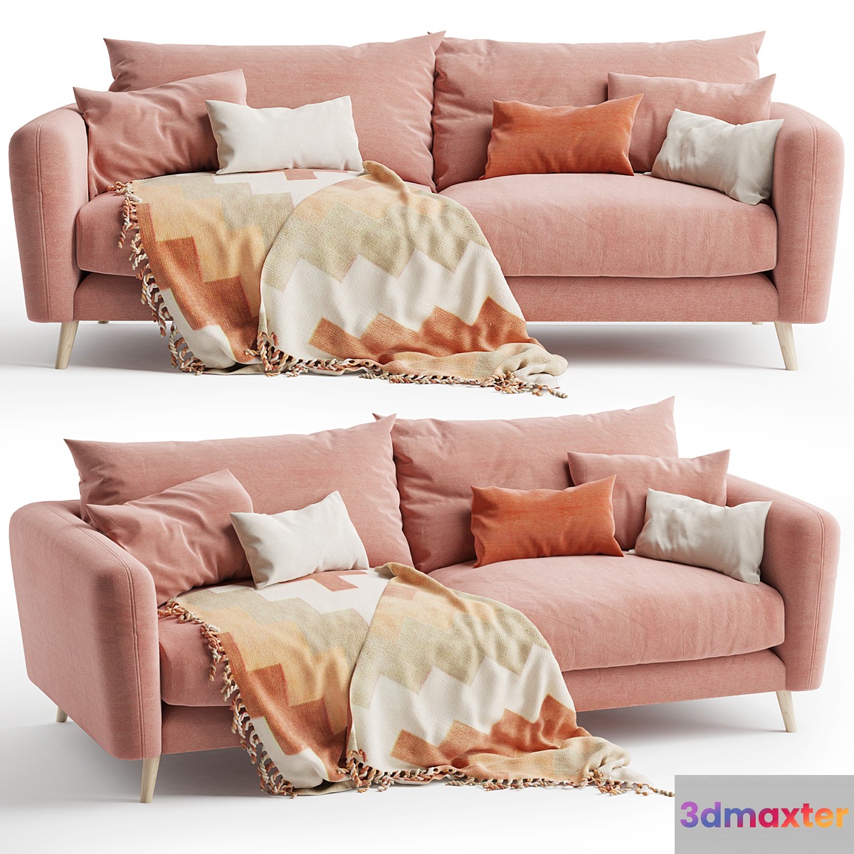 Squishmeister sofa 3D Max