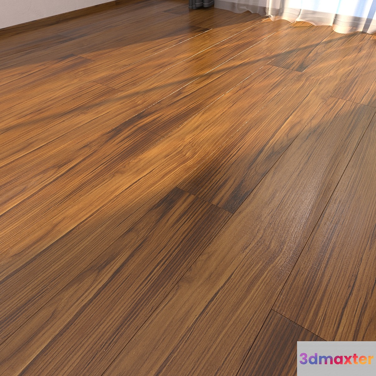Parquet Floor Teak Burma 3