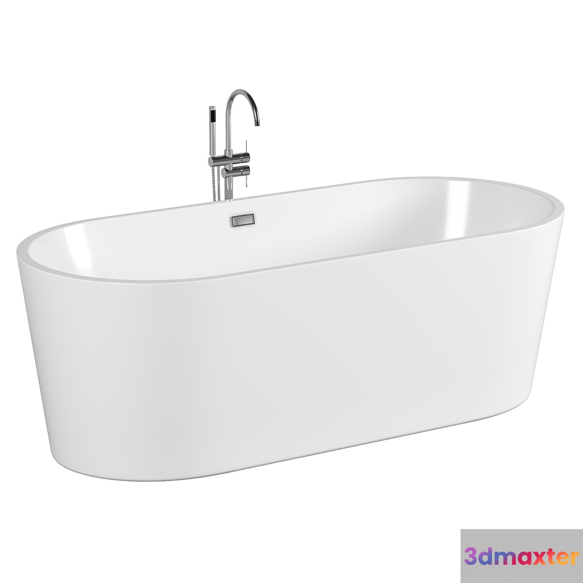 Acrylic bathtub Art & Max AM-525-1700-745 - No.2