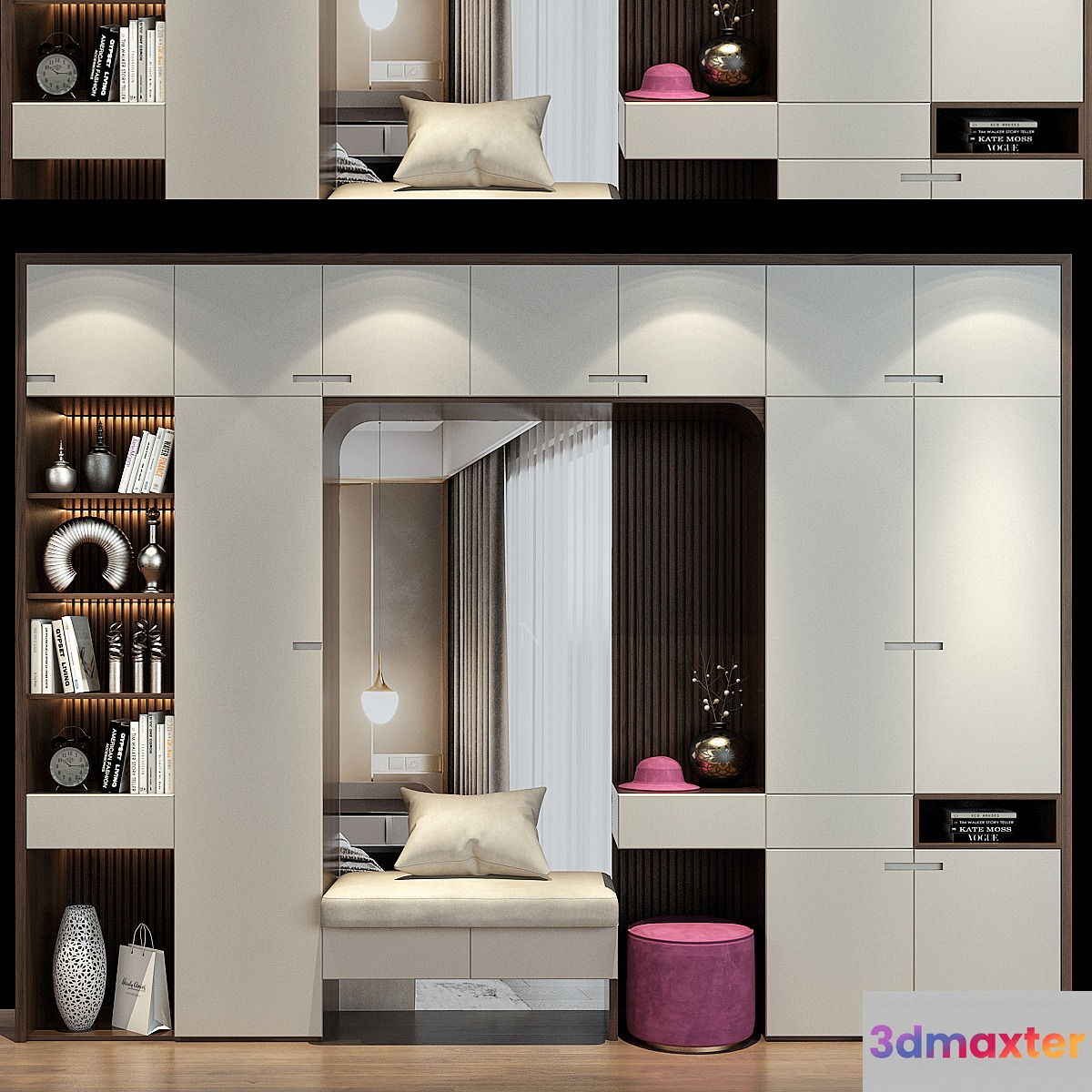 Hallway | Furniture cabinet | set 492