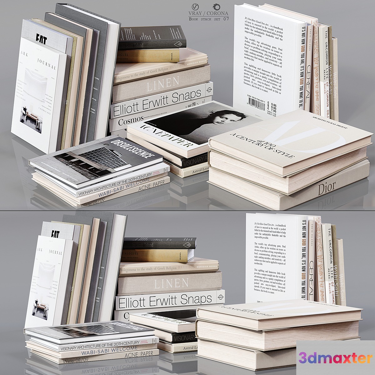 Book stack set 08 - No.2