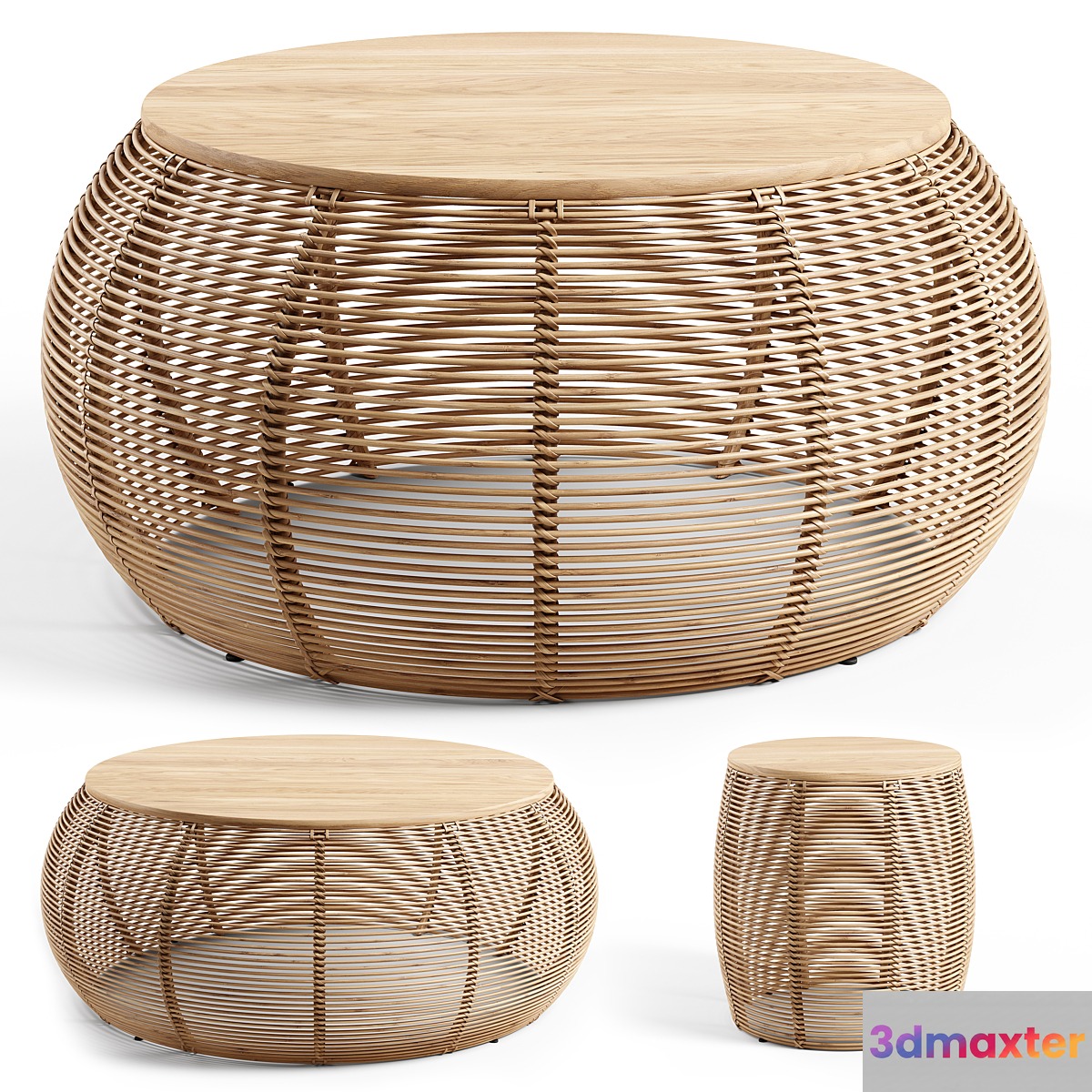 Vincent Sheppard - Ivo side table - natural - No.2