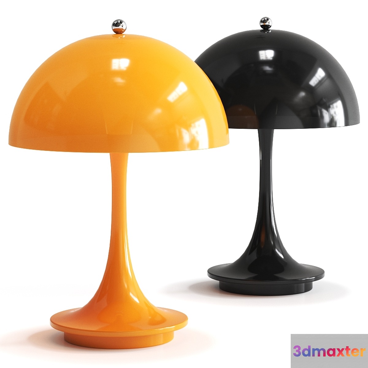 Panthella Portable by Louis Poulsen Table Lamp 3D Max