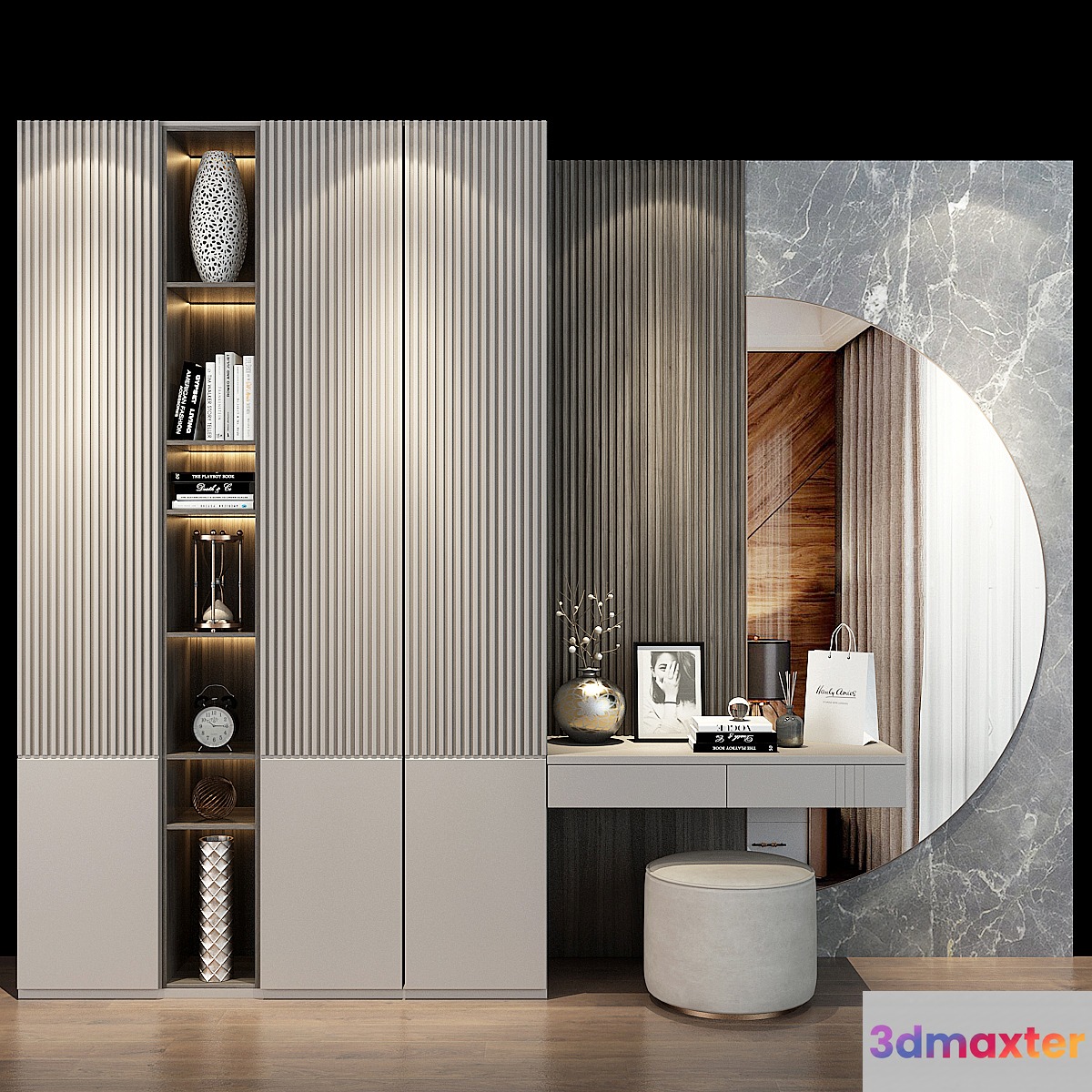 Hallway | Furniture cabinet | set 493 - No.2