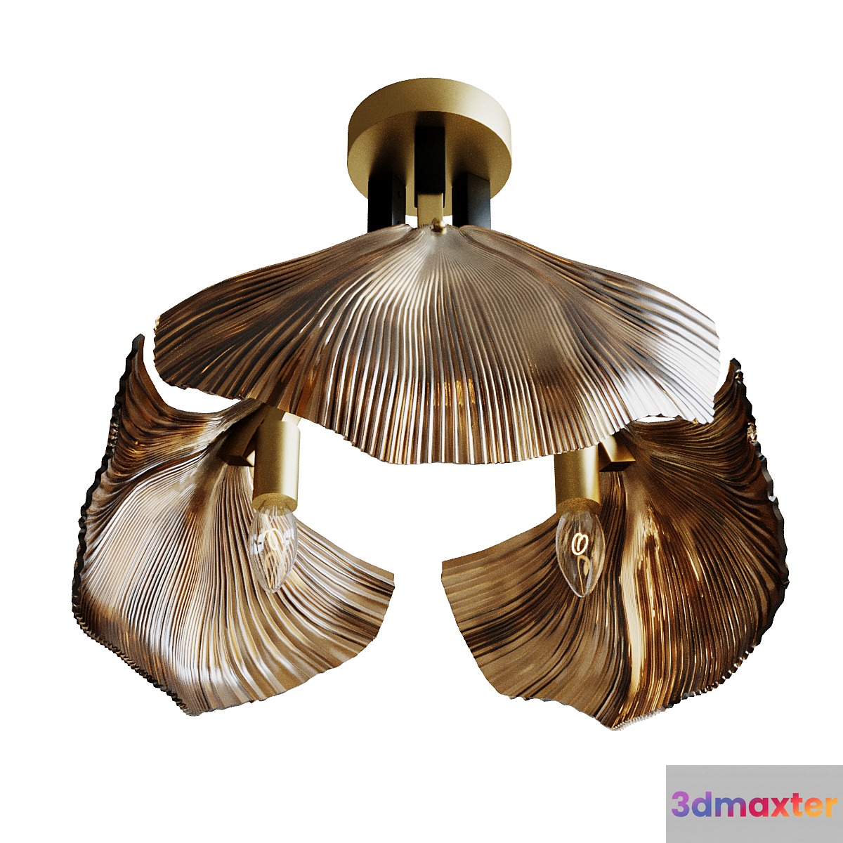 Ceiling chandelier Ginkgo - No.2