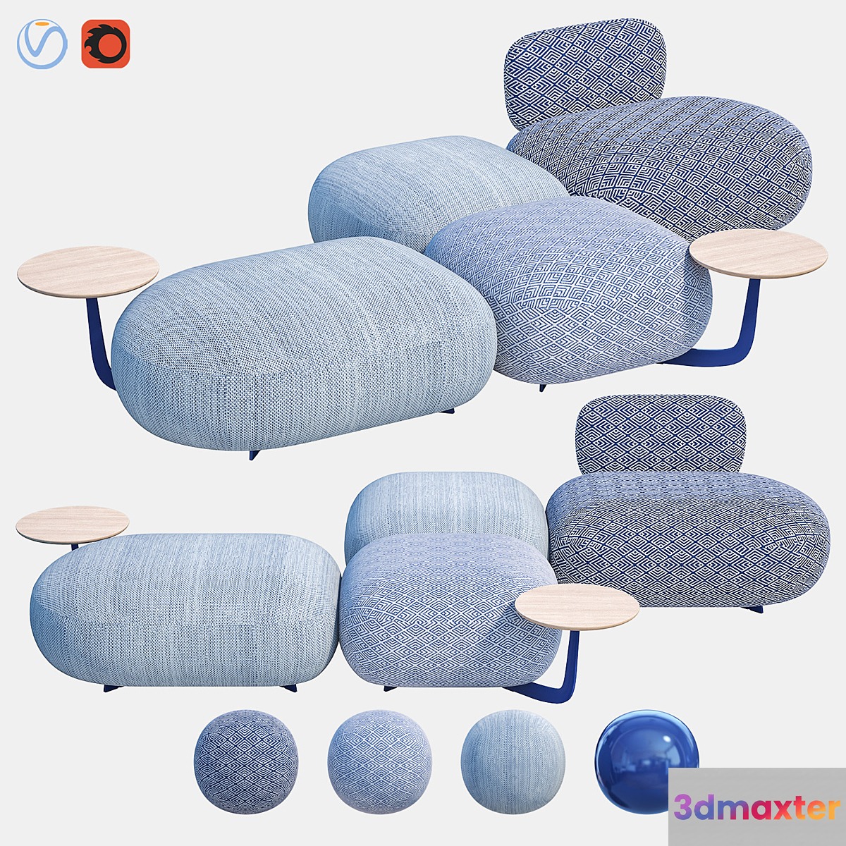 CODE OUT Poufs