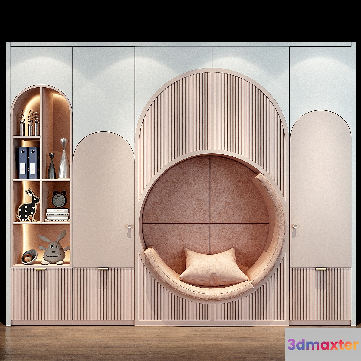 Furniture for a children 0493 3D Max