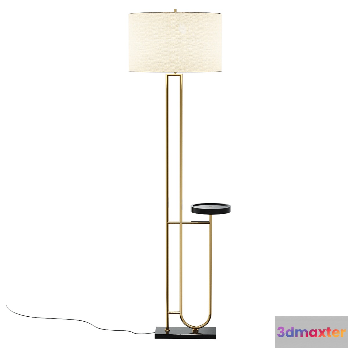 Imogen Floor lamp with tray Lamp with tray floor lamp floor lamp with table - No.2
